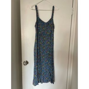 Zara floral midi dress. Size M